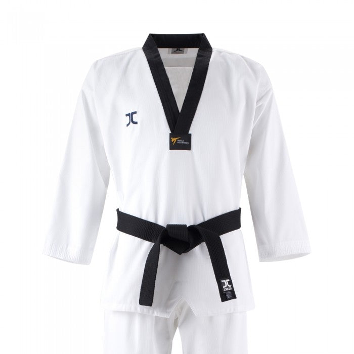 Jcalicu Taekwondo Champion Back V-Neck Uniform WT-Approved
