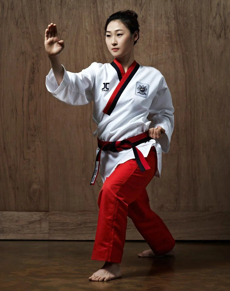 JC Poomsae Diamond Female Cadet Poom Uniform - WT Approved