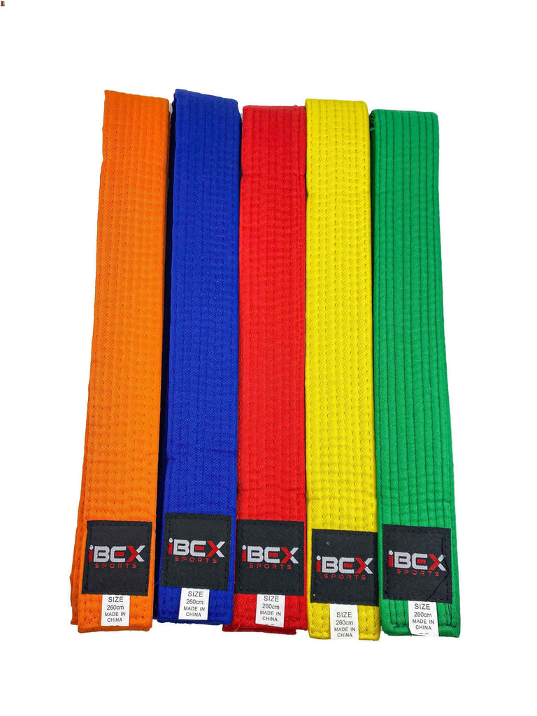 Martial Arts Plain Colour Belt - IBEX Sports