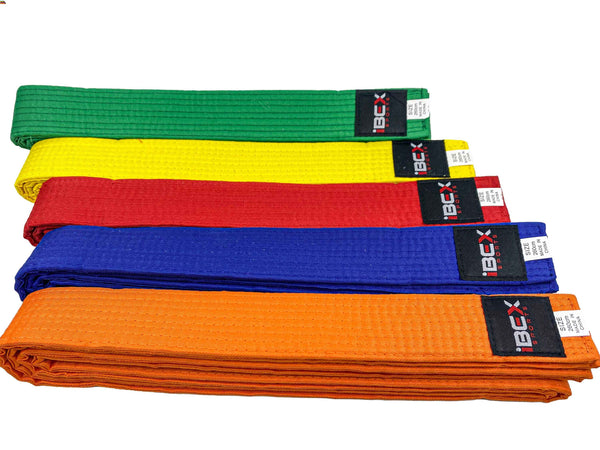 Martial Arts Plain Colour Belt - IBEX Sports