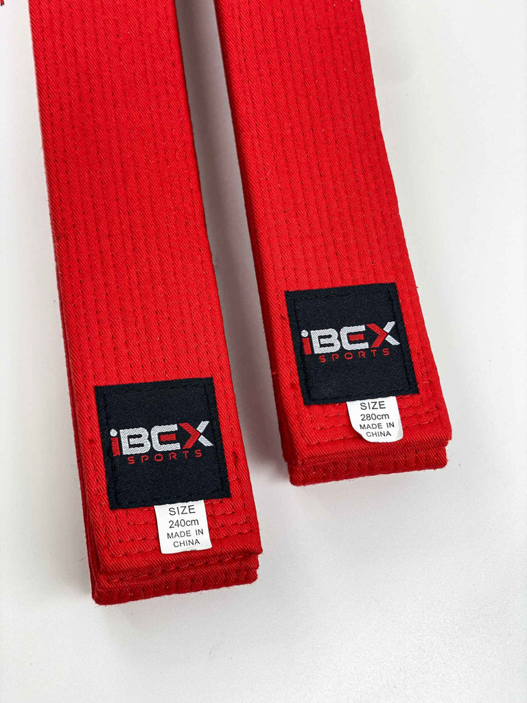 Martial Arts Red Master Belt - IBEX Sports