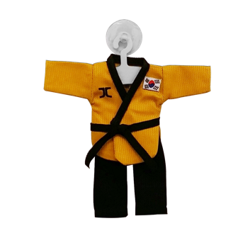 JCalicu Mini Master Dan Uniform - World Taekwondo Approved