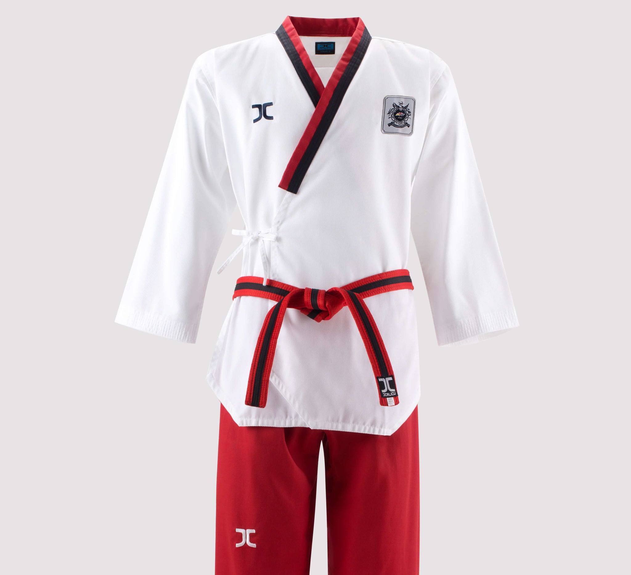 JC Poomsae Female Club Cadet Poom Uniform - WT Approved – IBEX SPORTS